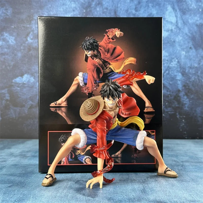 18cm One Piece Monkey D. Luffy Luffy Figures Battle Style Action Figures Anime Collection PVC Model Doll Toys Kid Birthday Gifts 18cm One Piece Monkey D. Luffy Luffy Figures Battle Style Action Figures Anime Collection PVC Model Doll Toys Kid Birthday Gifts